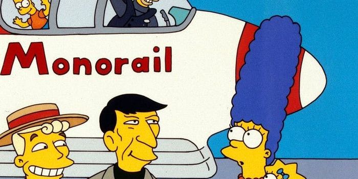 The Simpsons Monorail episode