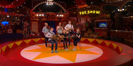 WATCH: This young trad group from last night’s Toy Show are going to be stars