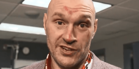 WATCH: Tyson Fury’s post-fight interview is a powerful message for anyone suffering with mental health issues