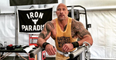 The Rock’s portable gym looks like the ultimate place to train
