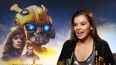 Bumblebee star Hailee Steinfeld loved spending time with a “screaming” Domhnall Gleeson