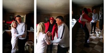 WATCH: Mum in Westmeath gets very emotional when her son in Australia makes surprise Christmas visit