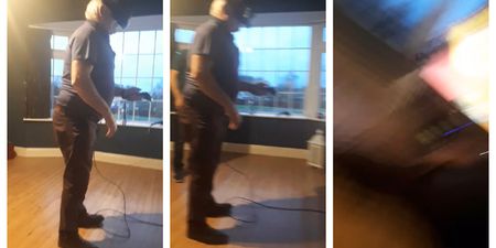 WATCH: Tipperary Dad tries VR for the first time… and the last time