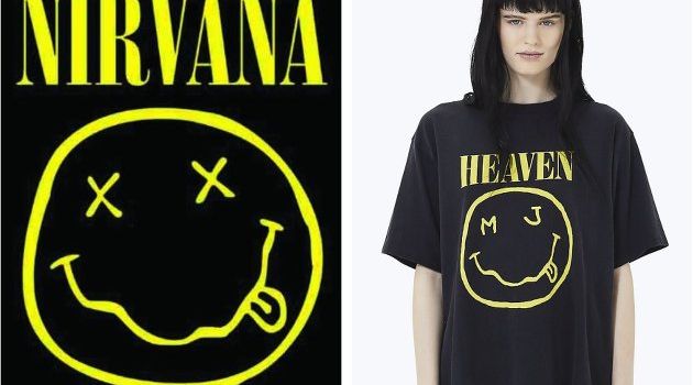 Nirvana Marc Jacobs smiley face design lawsuit