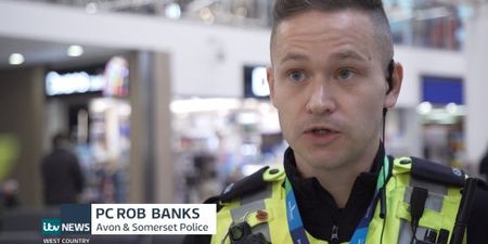 A policeman with the name ‘Rob Banks’ has gone viral, for obvious reason