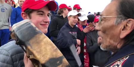 WATCH: Trump supporting teenagers harass Native Americans at Indigenous People’s March in Washington