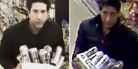 ‘Ross from Friends lookalike’ theft suspect doesn’t actually look like Ross Geller