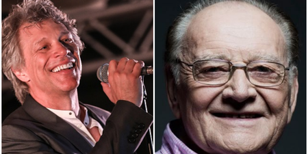 Bon Jovi has paid a lovely tribute to the legendary Larry Gogan to mark his last day on 2FM