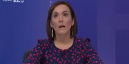 WATCH: There was a very strong reaction to this political reporter’s Brexit statements on Question Time
