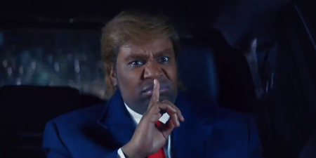 WATCH: SNL hilariously deal with the question – “What if Trump was black?”