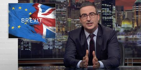 WATCH: Last Week Tonight perfectly explains Brexit, the backstop, and how it could all be saved