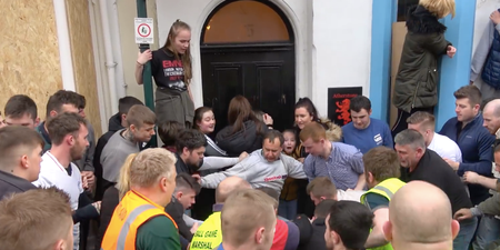 WATCH: There was serious violence and fights during the Atherstone Ball Game this week