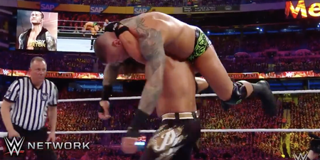 Randy Orton apologises to fans for WrestleMania lighting problem