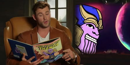 Avengers cast read Infinity War as a children’s book called T’was the Mad Titan Thanos