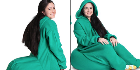Bean bag onesies are now a thing you can buy because who ever wants to stand up