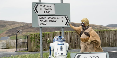 A Donegal road has been renamed R2D2 as part of upcoming festival