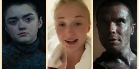 Game of Thrones star Sophie Turner had a very raunchy reaction to that scene with Arya