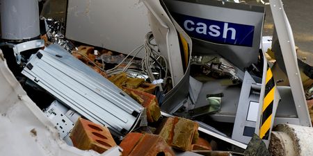Two arrested while trying to steal an ATM with a digger