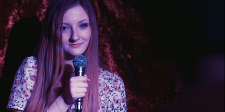 WATCH: Spoken word artist Róisín Whelan’s first live performance