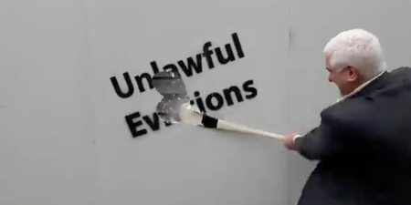 WATCH: MEP candidate Ben Gilroy releases video of himself smashing loads of stuff with a hurley