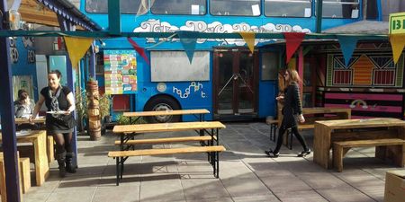 There is a petition to help save The Bernard Shaw’s beer garden and Big Blue Bus area