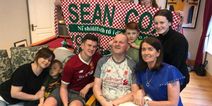 Congratulations issued to Liverpool on behalf of Seán Cox