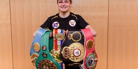 Eddie Hearn heaps praise on Katie Taylor, calling her “the role model”
