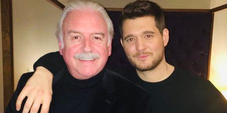 WATCH: Michael Bublé gives Marty Whelan birthday surprise at 3Arena gig