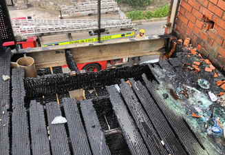 Dublin Fire Brigade accurately portray why you should never light a BBQ on a balcony