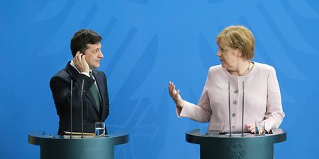 Angela Merkel suffers shaking episode at Berlin ceremony
