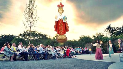 “Could someone please put out the Child of Prague?” – Staging Shakespeare during a typically Irish summer