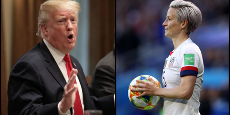 Trump invites US Women’s soccer team to “the f**king White House” out of spite
