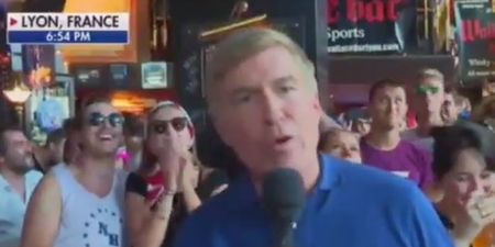 WATCH: Fox News World Cup broadcast interrupted by “F**k Trump!” chant