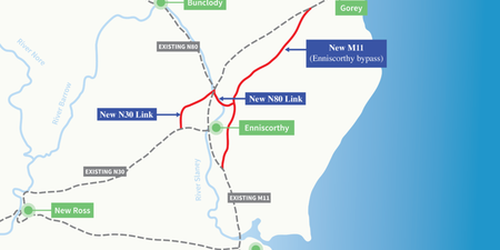 Taoiseach to open €400 million stretch of motorway in Wexford today