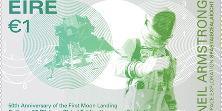 An Post issues apology for spelling error on their Moon stamps