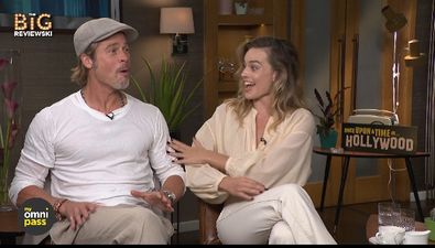 Brad Pitt and Margot Robbie completely forgot they were already in a movie together