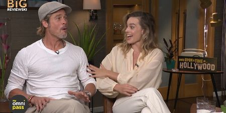 Brad Pitt and Margot Robbie completely forgot they were already in a movie together