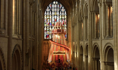 WATCH: Church installs a helter skelter slide for parishioners and visitors to use