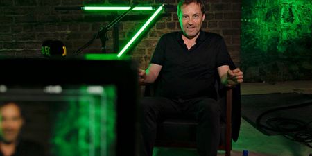 WATCH: Ardal O’Hanlon discusses leaving Ireland vs Holland to sing ‘My Lovely Horse’ at Slane