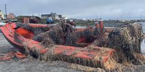 US Coast Guard vessel washes up close to the smallest of the Aran Islands