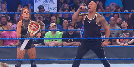 WATCH: The Rock and Becky Lynch combine brilliantly on WWE Smackdown