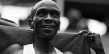 Eliud Kipchoge becomes the first person ever to run a marathon in under two hours