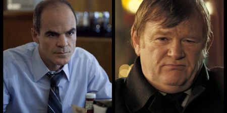 Michael Kelly on why “fearless” co-star Brendan Gleeson is perfect choice for Donald Trump