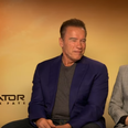 WATCH: Arnold Schwarzenegger and Linda Hamilton on the new Terminator and older women saving the world