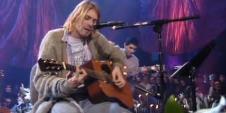 Kurt Cobain’s cardigan has just sold for €301,430 at an auction