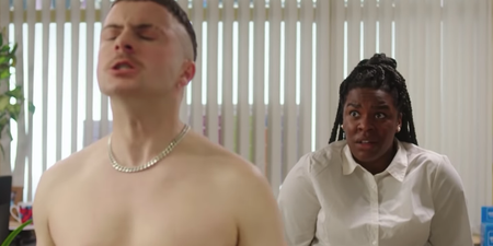 Viewers loved the return of The Young Offenders, with one gag leaving people in stitches