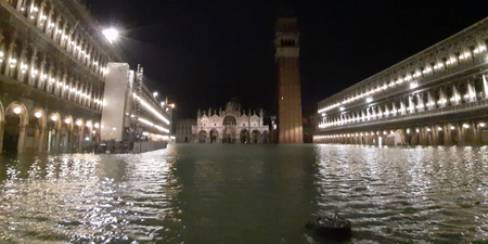 Venice has been hit by its highest tide in more than 50 years
