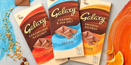 A range of vegan Galaxy bars are coming to shops in Ireland