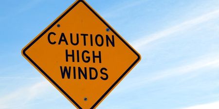 Status orange wind warning for “damaging gusts” issued for Cork and Kerry