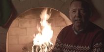 Kevin Spacey has posted another bizarre Christmas video
